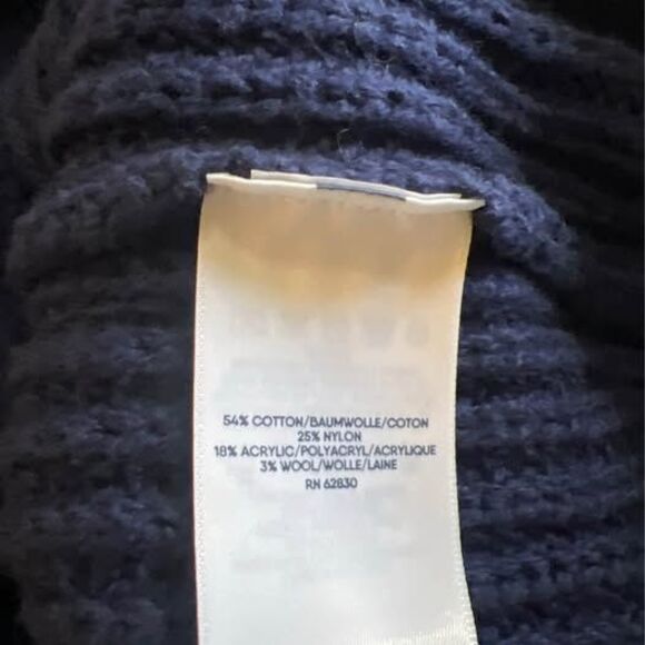 Lands End Chunky Knit Nordic Womans Sweater Ski Outerwear Heavy Knit S - Picture 5 of 5